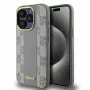 DKNY DKHMP15XPCPVSLE iPhone 15 Pro Max 6,7 palca puzdro koža káro Mono vzor MagSafe béžové