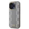 DKNY DKHMP15XPCPVSLE iPhone 15 Pro Max 6,7 palca puzdro koža káro Mono vzor MagSafe béžové