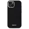 DKNY DKHMP15MPSCMCLK pevné puzdro pre Apple iPhone 15 Plus 6,7 palca čierne jednoduché logo MagSafe