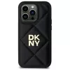 DKNY DKHCP14XPQDSLK Quilted Stack Logo zadný kryt pre iPhone 14 Pro Max 6,7 palca čierny