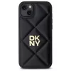 DKNY DKHCP15MPQDSLK Quilted Stack Logo kryt pre iPhone 15 Plus 6,7 palca čierny