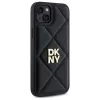 DKNY DKHCP15MPQDSLK Quilted Stack Logo kryt pre iPhone 15 Plus 6,7 palca čierny
