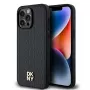 DKNY DKHMP13XPSHRPSK iPhone 13 Pro Max 6,7 čierne puzdro koža vzor kovové logo MagSafe