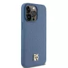 DKNY DKHMP15XPSHRPSB pevné puzdro koža monogramový vzor s kovovým logom MagSafe pre iPhone 15 Pro Max 6,7