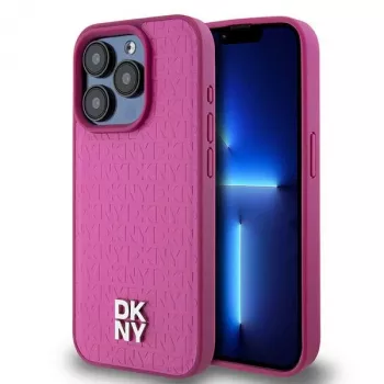 DKNY DKHMP15LPSHRPSP pevné puzdro pre iPhone 15 Pro 6,1
