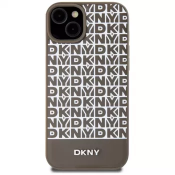 DKNY DKHMP15SPSOSPW pevné puzdro pre iPhone 15 / 14 / 13 6,1