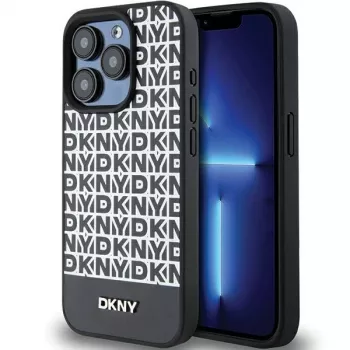 DKNY DKHMP15LPSOSPK pevné puzdro pre Apple iPhone 15 Pro 6,1