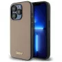 DKNY DKHMP15LPGHLME pevné puzdro pre iPhone 15 Pro 6,1