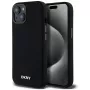 DKNY DKHMP14SSMCHLK pevné puzdro Liquid Silicone MagSafe Case pre iPhone 13/14/15 6,1