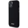 DKNY DKHMP14SSMCHLK pevné puzdro Liquid Silicone MagSafe Case pre iPhone 13/14/15 6,1
