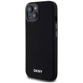 DKNY DKHMP14SSMCHLK pevné puzdro Liquid Silicone MagSafe Case pre iPhone 13/14/15 6,1
