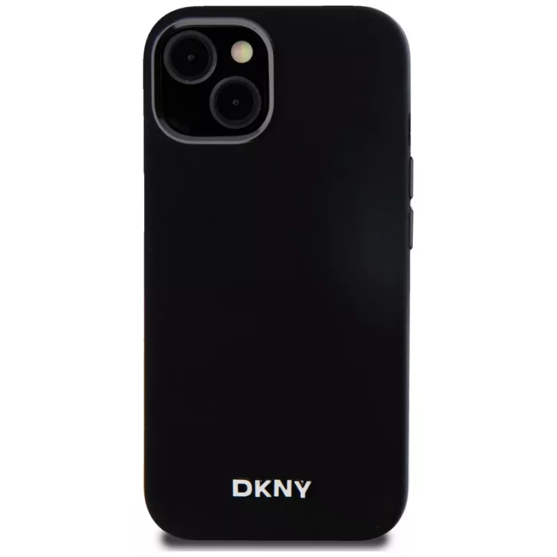 DKNY DKHMP14SSMCHLK pevné puzdro Liquid Silicone MagSafe Case pre iPhone 13/14/15 6,1