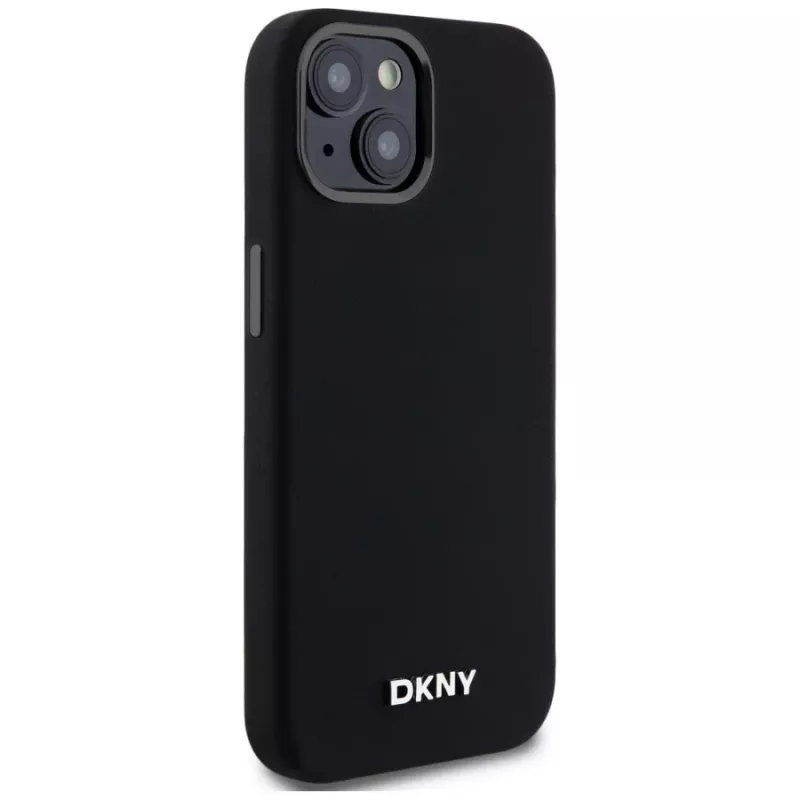 DKNY DKHMP14SSMCHLK pevné puzdro Liquid Silicone MagSafe Case pre iPhone 13/14/15 6,1