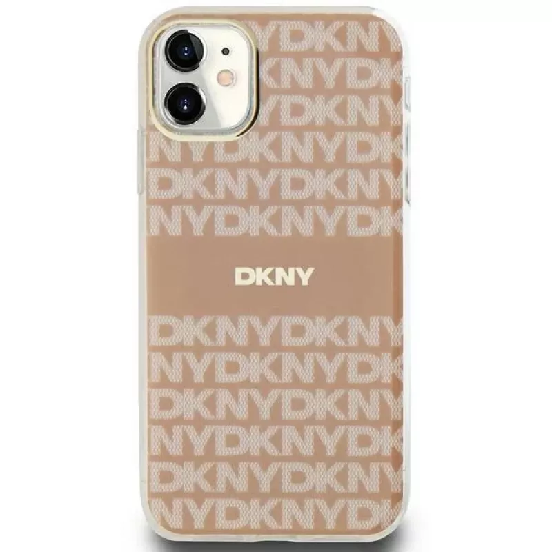 DKNY DKHMN61HRHSEP pevné puzdro pre iPhone 11 / XR 6,1