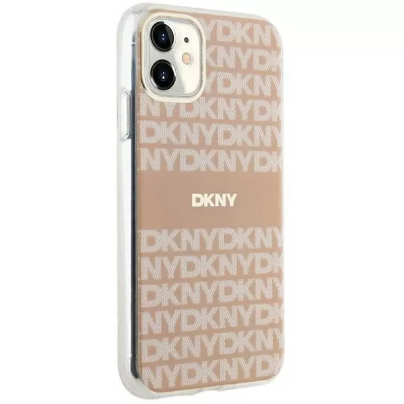 DKNY DKHMN61HRHSEP pevné puzdro pre iPhone 11 / XR 6,1