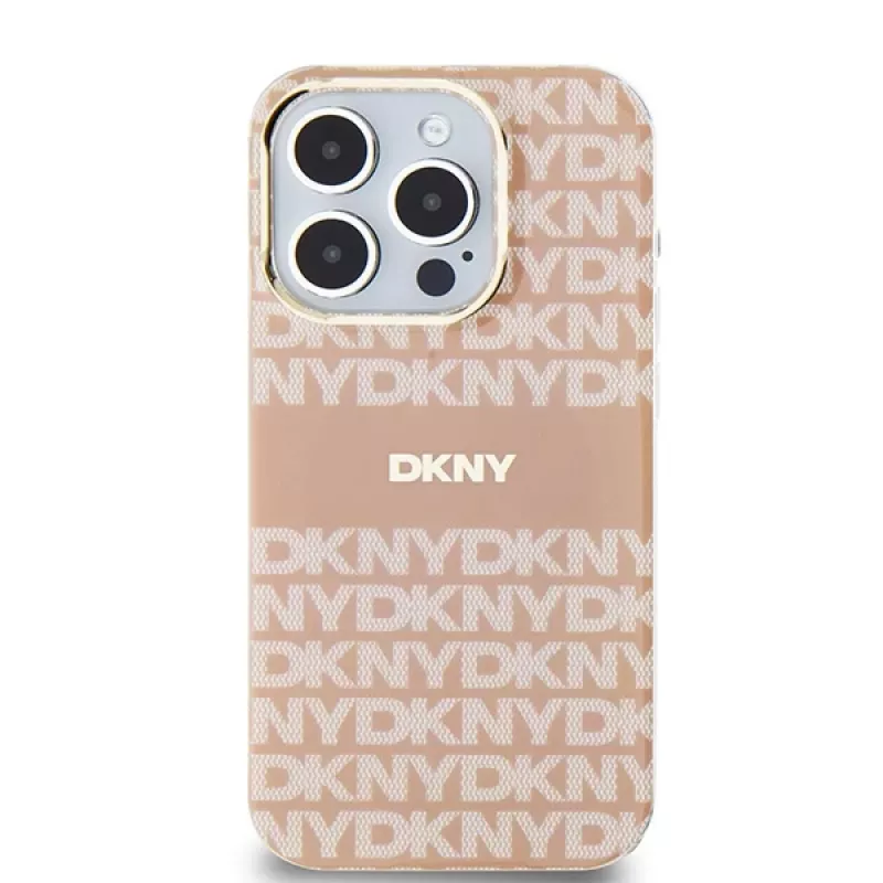 DKNY DKHMP14LHRHSEP pevné puzdro IML Mono & Stripe MagSafe pre iPhone 14 Pro 6,1