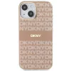 DKNY DKHMP15SHRHSEP pevné puzdro IML Mono & Stripe MagSafe pre iPhone 15/14/13 6,1 inch ružová