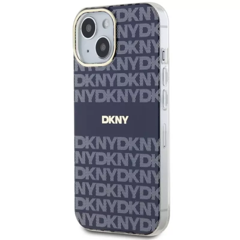 DKNY DKHMP15SHRHSEB pevné puzdro pre iPhone 15/14/13 6,1