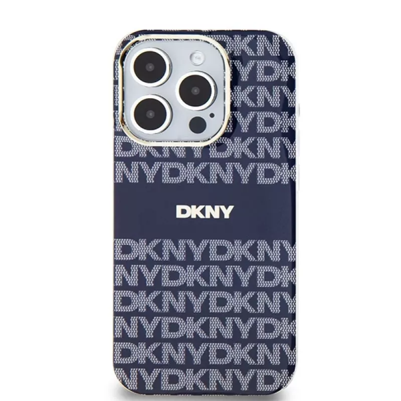 DKNY DKHMP15LHRHSEB pevné puzdro pre iPhone 15 Pro 6,1