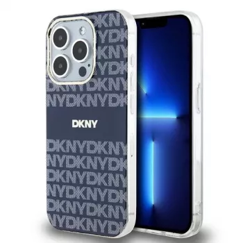DKNY DKHMP15XHRHSEB pevné puzdro pre Apple iPhone 15 Pro Max 6,7