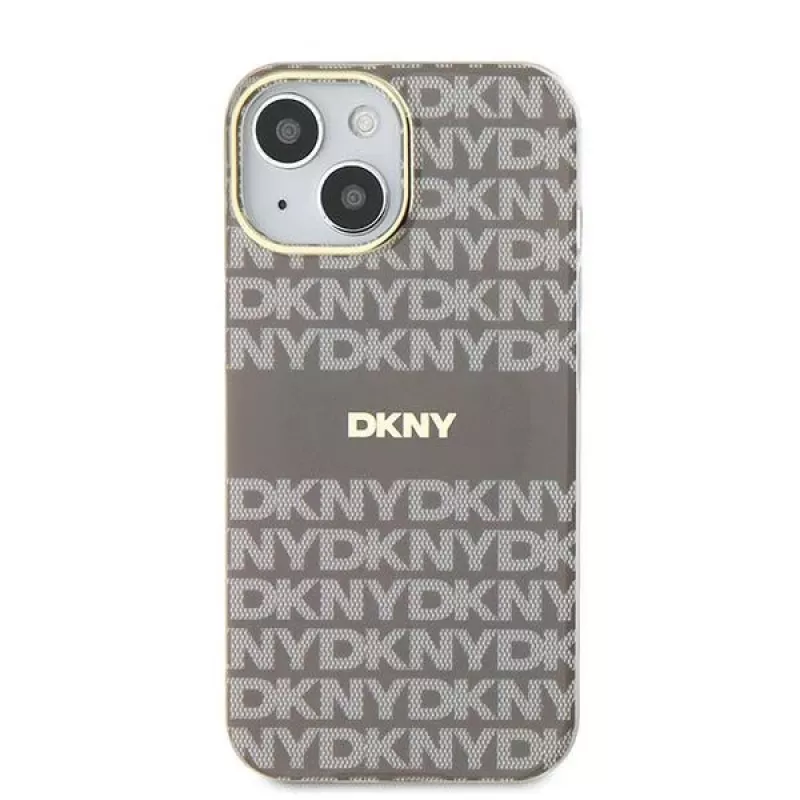 DKNY DKHMP15SHRHSEE pevné puzdro pre Apple iPhone 15 / 14 / 13 6,1