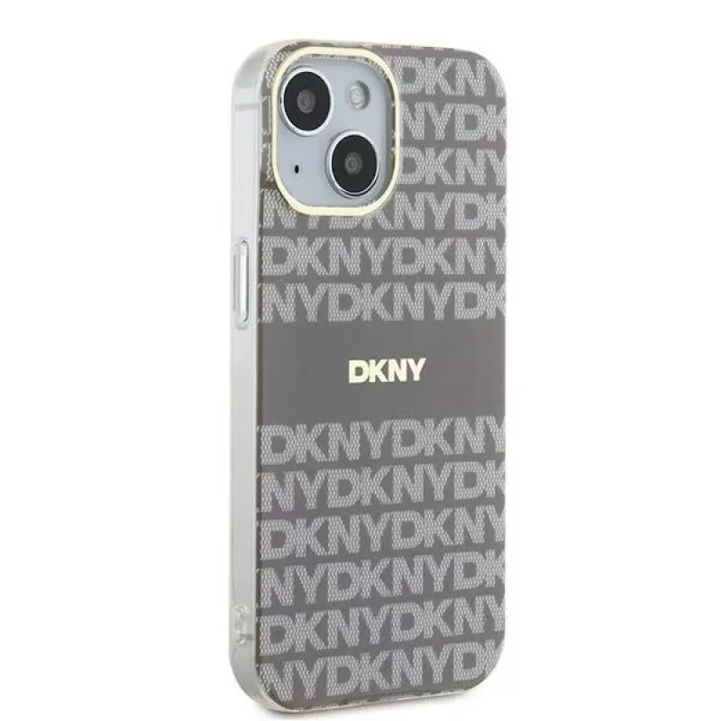 DKNY DKHMP15SHRHSEE pevné puzdro pre Apple iPhone 15 / 14 / 13 6,1