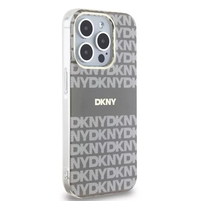 DKNY DKHMP15LHRHSEE pevné puzdro pre Apple iPhone 15 Pro 6,1