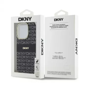 DKNY DKHMP14XHRHSEK pevné puzdro IML Mono & Stripe MagSafe pre iPhone 14 Pro Max 6,7