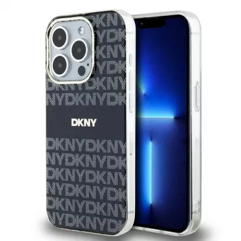 DKNY DKHMP14XHRHSEK pevné puzdro IML Mono & Stripe MagSafe pre iPhone 14 Pro Max 6,7