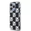 DKNY DKHCP15LHDLCEK tvrdé puzdro pre Apple iPhone 15 Pro 6,1, čierne, IML Checkered Mono Pattern