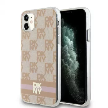 DKNY DKHMN61HCPTSP pevné puzdro pre iPhone 11 / XR 6,1