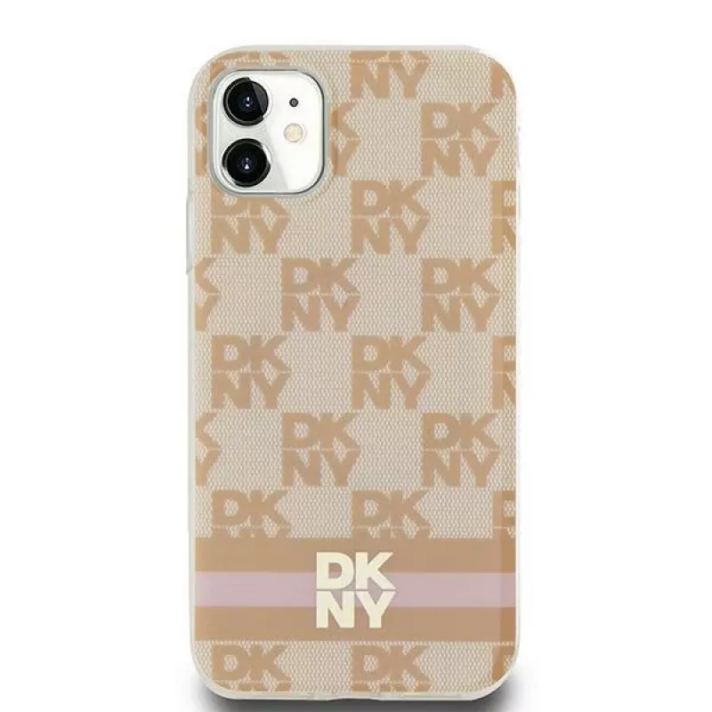 DKNY DKHMN61HCPTSP pevné puzdro pre iPhone 11 / XR 6,1