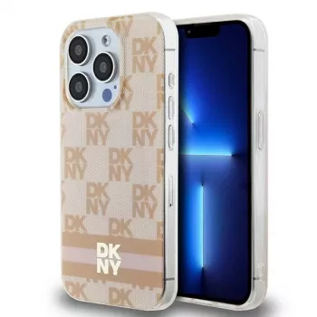 DKNY DKHMP15LHCPTSP pevné puzdro pre iPhone 15 Pro 6,1