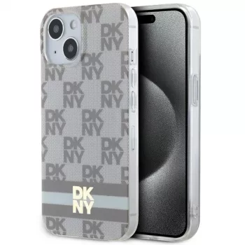DKNY DKHMP14SHCPTSE pevné puzdro pre iPhone 14/15/13 6,1