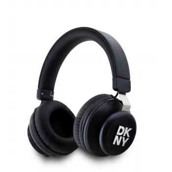 DKNY DKBHS6PUSLK Bluetooth slúchadlá na uši, čierne