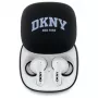 DKNY DKTWS3DNYAK Bluetooth TWS slúchadlá do uší s nabíjacím puzdrom, gumený matný povrch, čierne