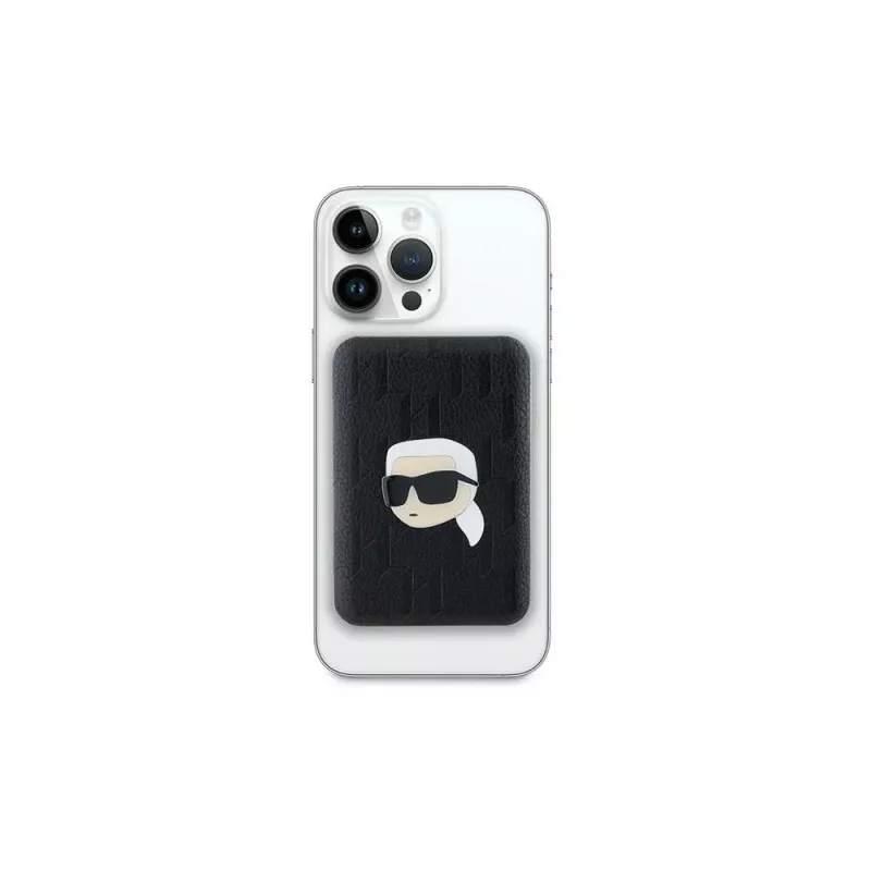 KARL LAGERFELD KLPB5FPGKSKIHK bezdrôtová power banka 5000mAh 15W MagSafe čierna