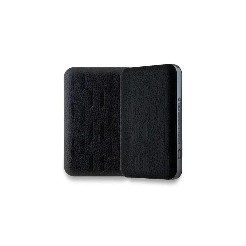 KARL LAGERFELD KLPB5FPGKSKIHK bezdrôtová power banka 5000mAh 15W MagSafe čierna