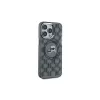 Karl Lagerfeld KLHMP15LHMCKMHK iPhone 15 Pro 6,1 inch čierne puzdro IML Monogram Karl & Choupette Head MagSafe