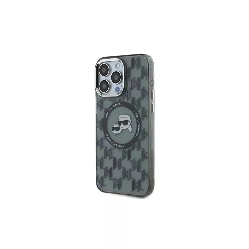 Karl Lagerfeld puzdro IML Monogram Karl & Choupette Head MagSafe pre iPhone 15 Pro Max 6,7