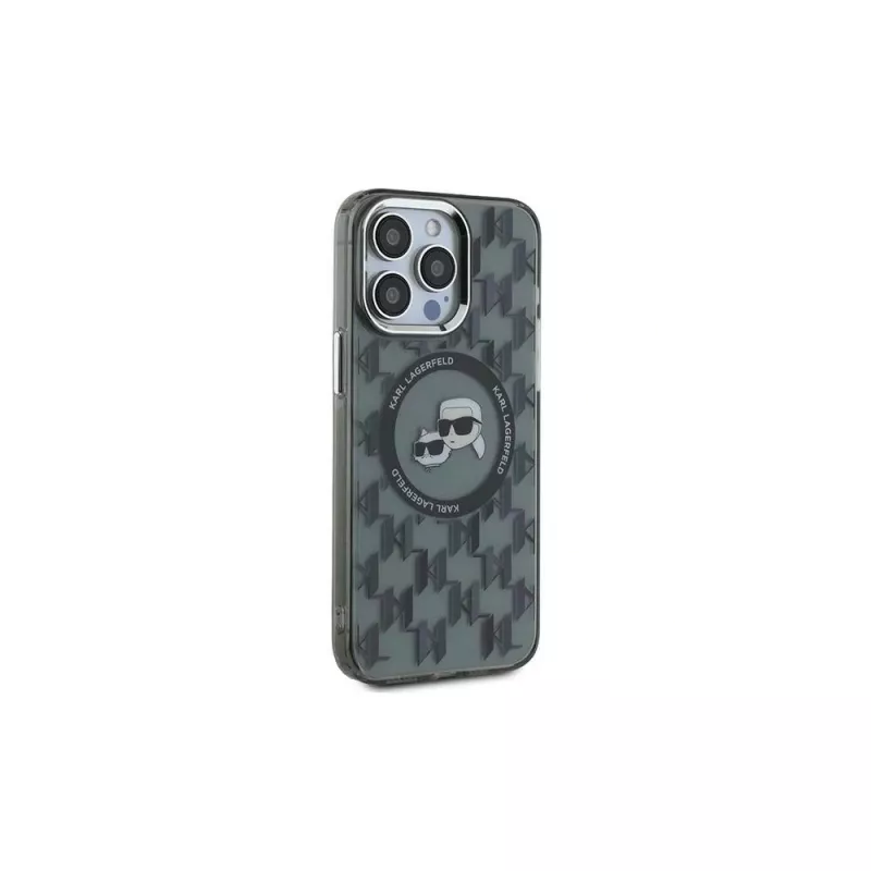 Karl Lagerfeld puzdro IML Monogram Karl & Choupette Head MagSafe pre iPhone 15 Pro Max 6,7
