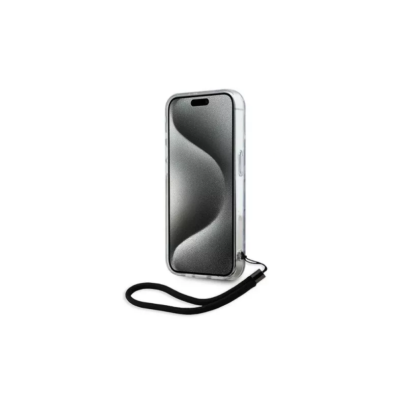 Karl Lagerfeld Zebra With Cord zadný kryt pre Apple iPhone 15 Pro Max 6,7