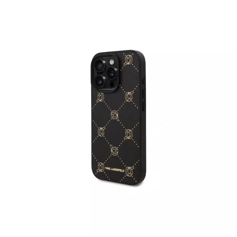 Karl Lagerfeld MagSafe Karl Head puzdro pre iPhone 16 Pro Max (čierna)