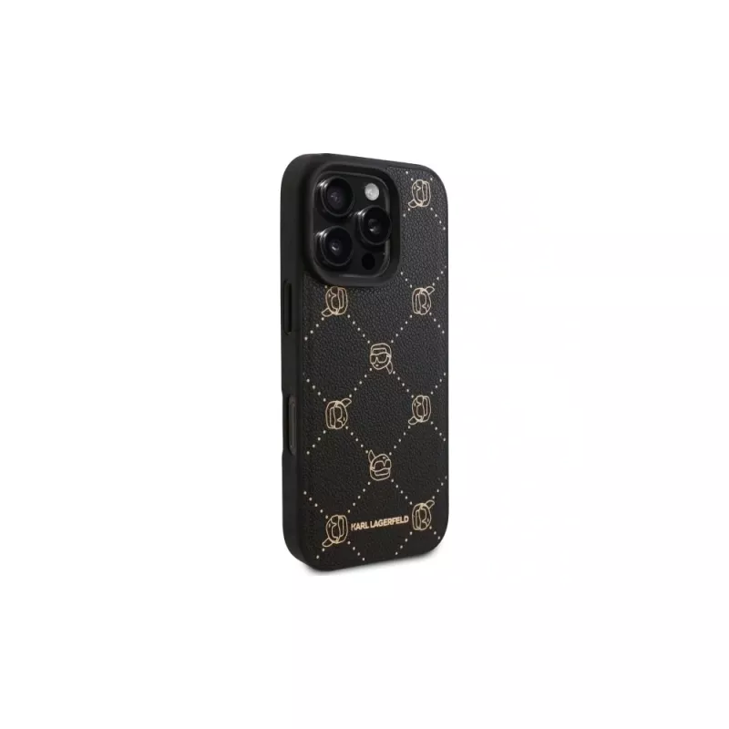 Karl Lagerfeld MagSafe Karl Head puzdro pre iPhone 16 Pro Max (čierna)