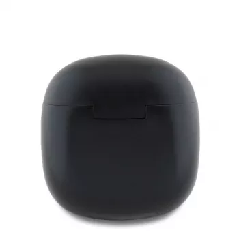 Guess GUTWSJ14ESGKTWS True Wireless Bluetooth 5.3 in-ear slúchadlá s nabíjacím puzdrom, čierna, Classic Logo Print