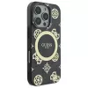 Guess GUHMP16XH4PYEEK puzdro pre iPhone 16 Pro Max 6,9 inch čierna Peony na 4G pozadí MagSafe