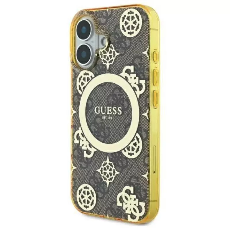 Guess GUHMP16SH4PYEEW pevné puzdro pre Apple iPhone 16 6,1