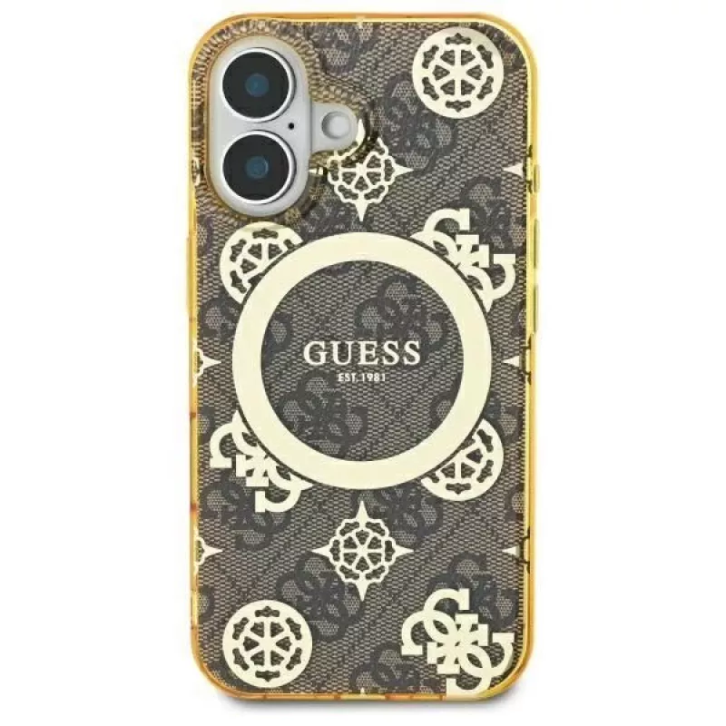 Guess GUHMP16SH4PYEEW pevné puzdro pre Apple iPhone 16 6,1