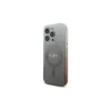 Guess IML Glitter Gradient MagSafe puzdro pre Apple iPhone 16 Pro (hnedá)
