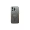 Guess IML Glitter Gradient MagSafe puzdro pre Apple iPhone 16 Pro (hnedá)
